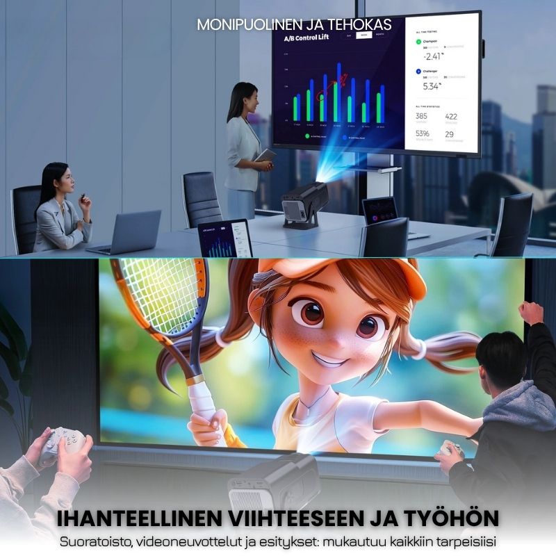 Momount – Videoprojektør Intelligent - 500ANSI 