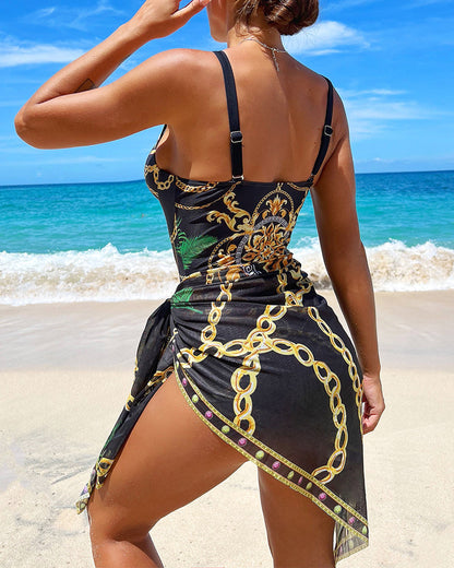 Momount Women One Piece Swimsuit