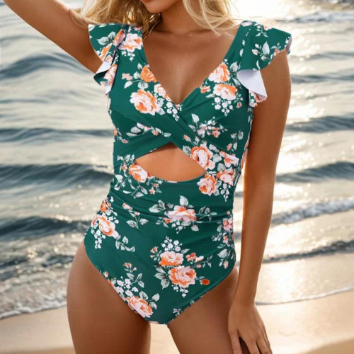 Momount Women One Piece Swimsuit