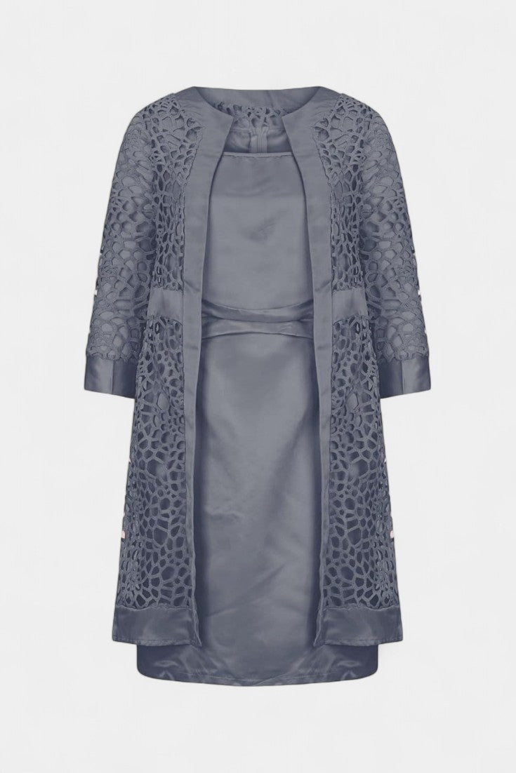 Cordelia | Blonde Bodycon-sæt – Åben front to-delt