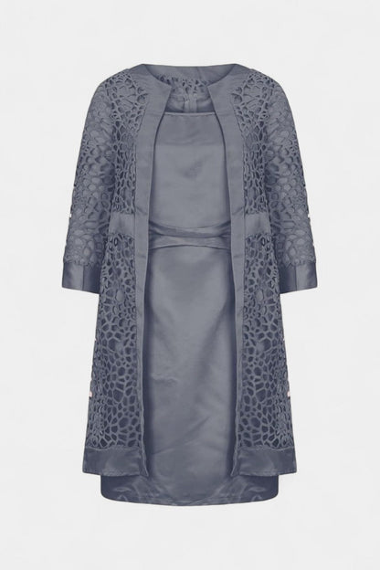 Cordelia | Blonde Bodycon-sæt – Åben front to-delt