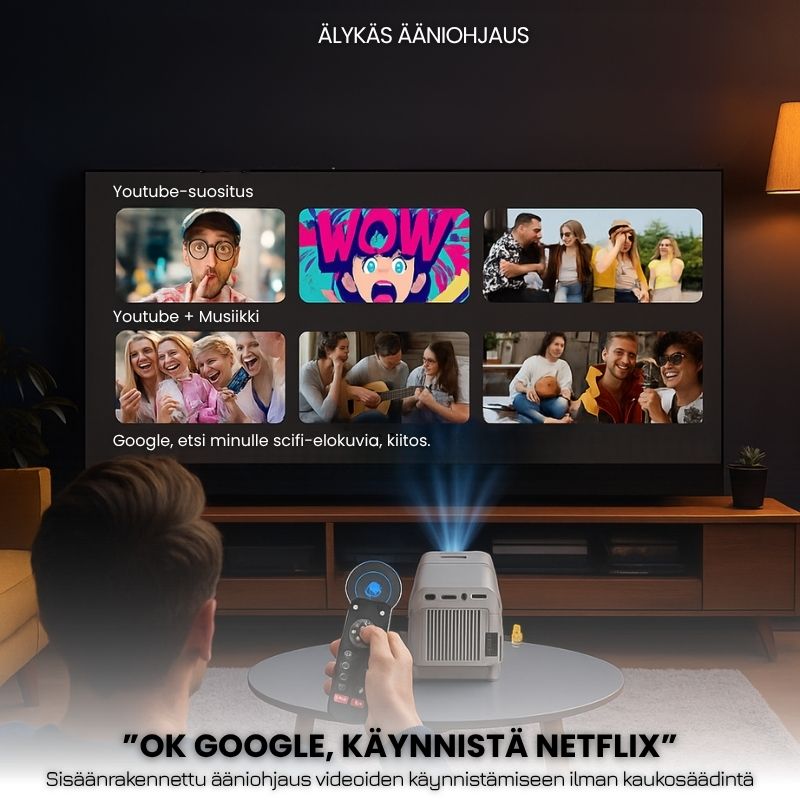 Momount – Videoprojektør Intelligent - 500ANSI 