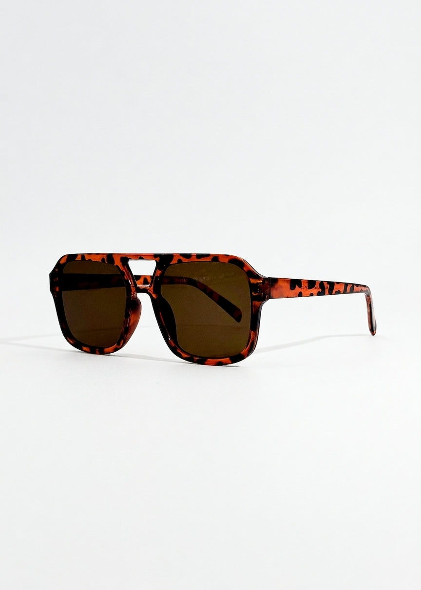 Celestina – Vintage aviator-solbriller med skildpaddeskal-mønster