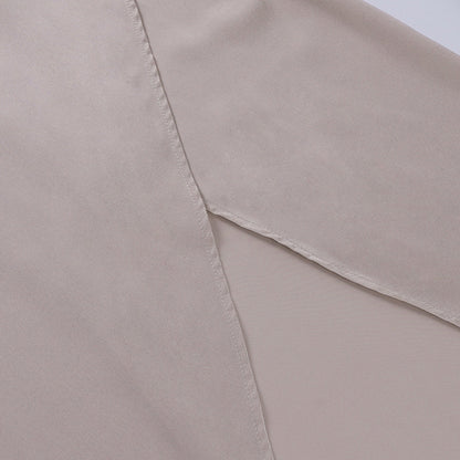 Sommerkjole Evangelia – Elegant satin slå om-maxikjole til fest