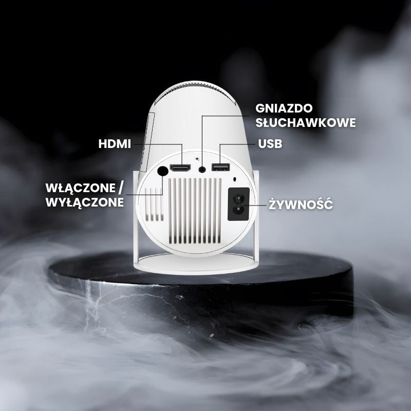 Projektor – WiFi og Bluetooth 4K