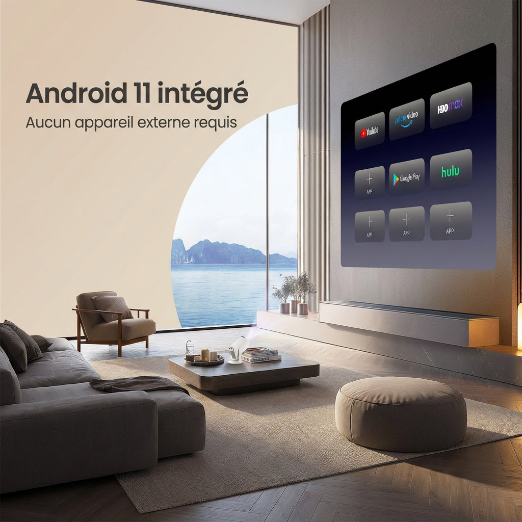 Video projecteur 4k with better sound