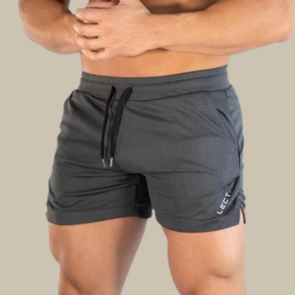 Momount herrebadeshorts – mesh med snørelukning, slim fit til sommer og sport