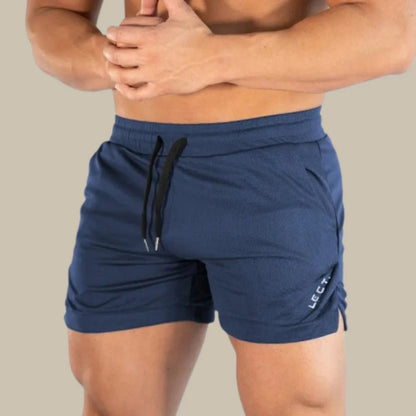 Momount herrebadeshorts – mesh med snørelukning, slim fit til sommer og sport