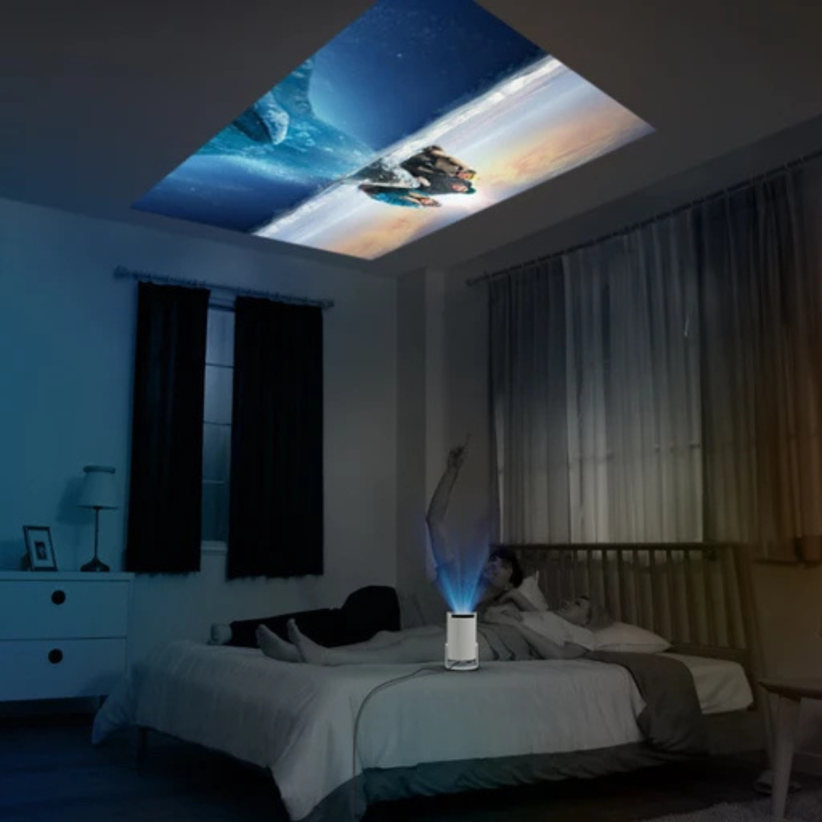 Projektor – WiFi og Bluetooth 4K