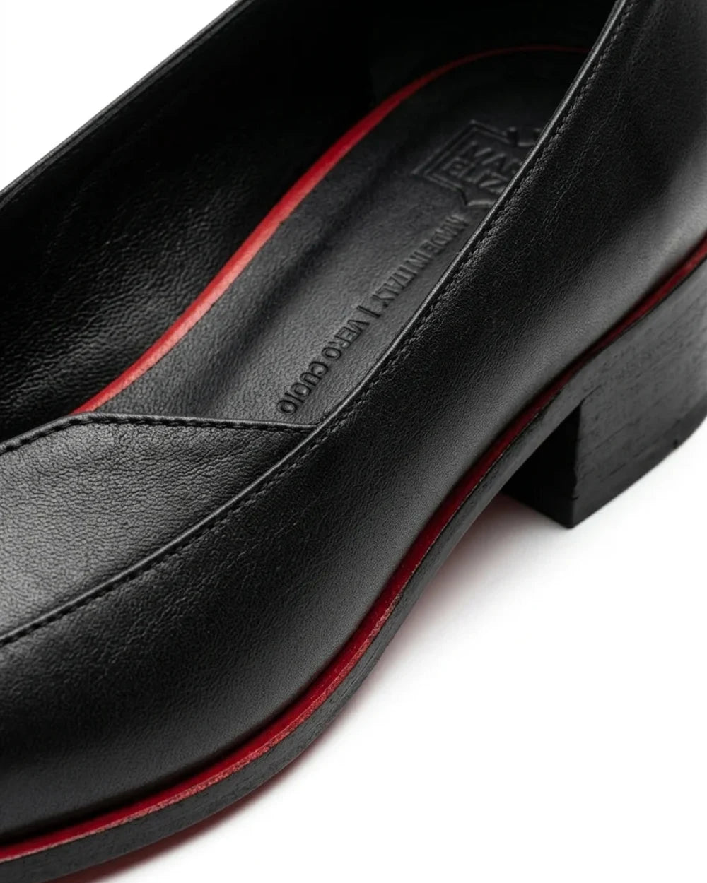 Momount Women’s Block Heel Pumps – Pointed Toe Office — flats-for-women-closed-toe-slip-on-black-07-reference-view.webp