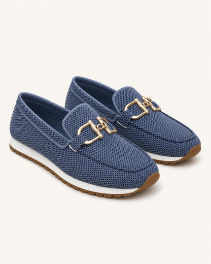 Loafers til kvinder med dobbelt spænde og sportssål — Produktbillede 9