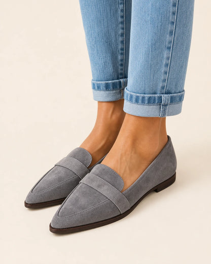 Spidse loafers til kvinder med rem — Produktbillede 10