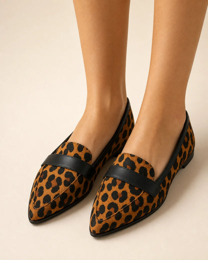 Spidse loafers til kvinder med rem — Produktbillede 12