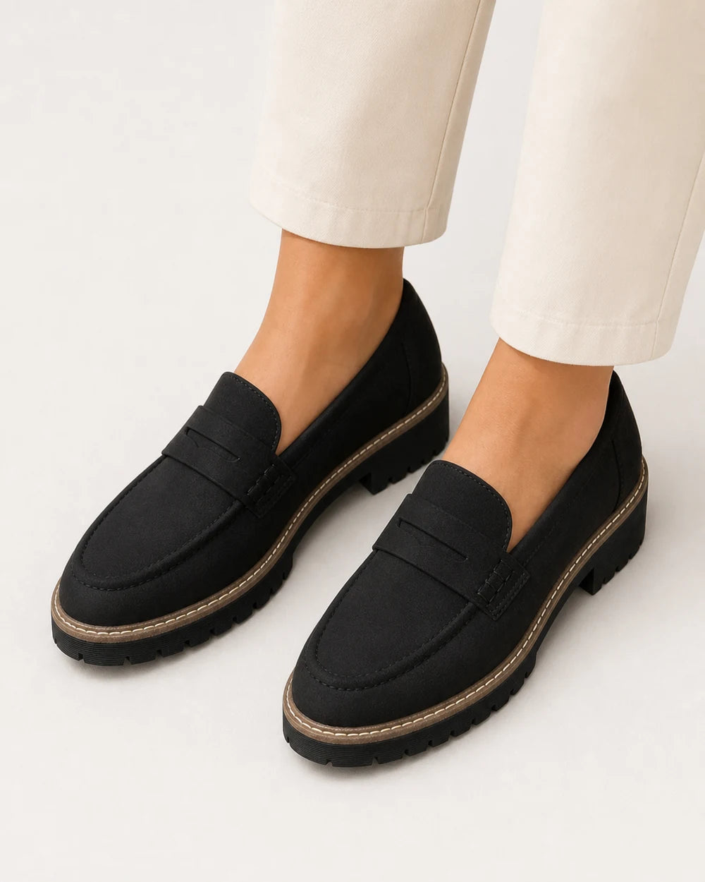 Loafers til kvinder med kraftig profilsål — Produktbillede 5
