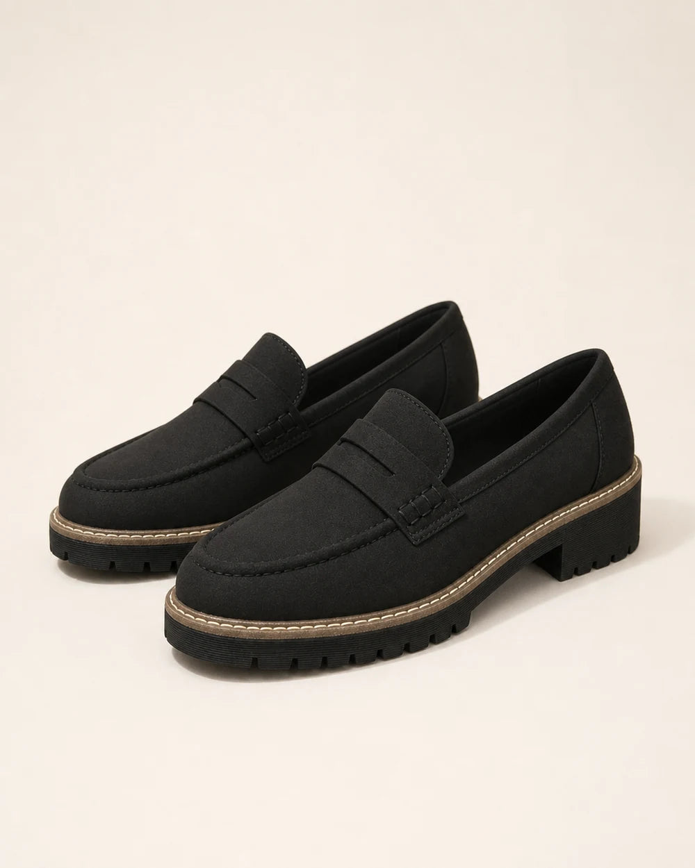 Loafers til kvinder med kraftig profilsål — Produktbillede 9