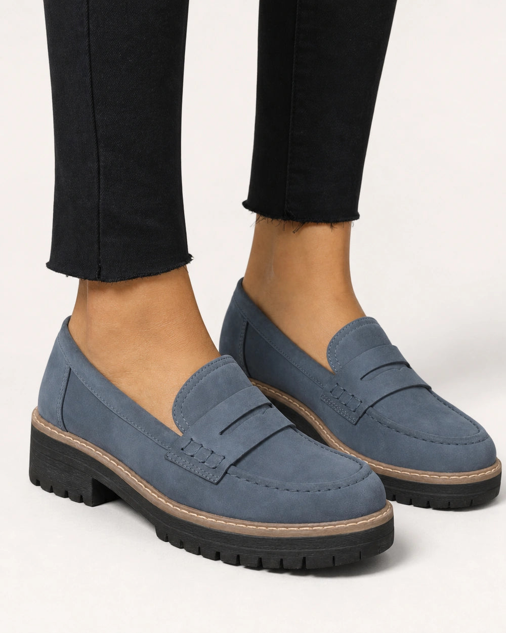 Loafers til kvinder med kraftig profilsål — Produktbillede 11