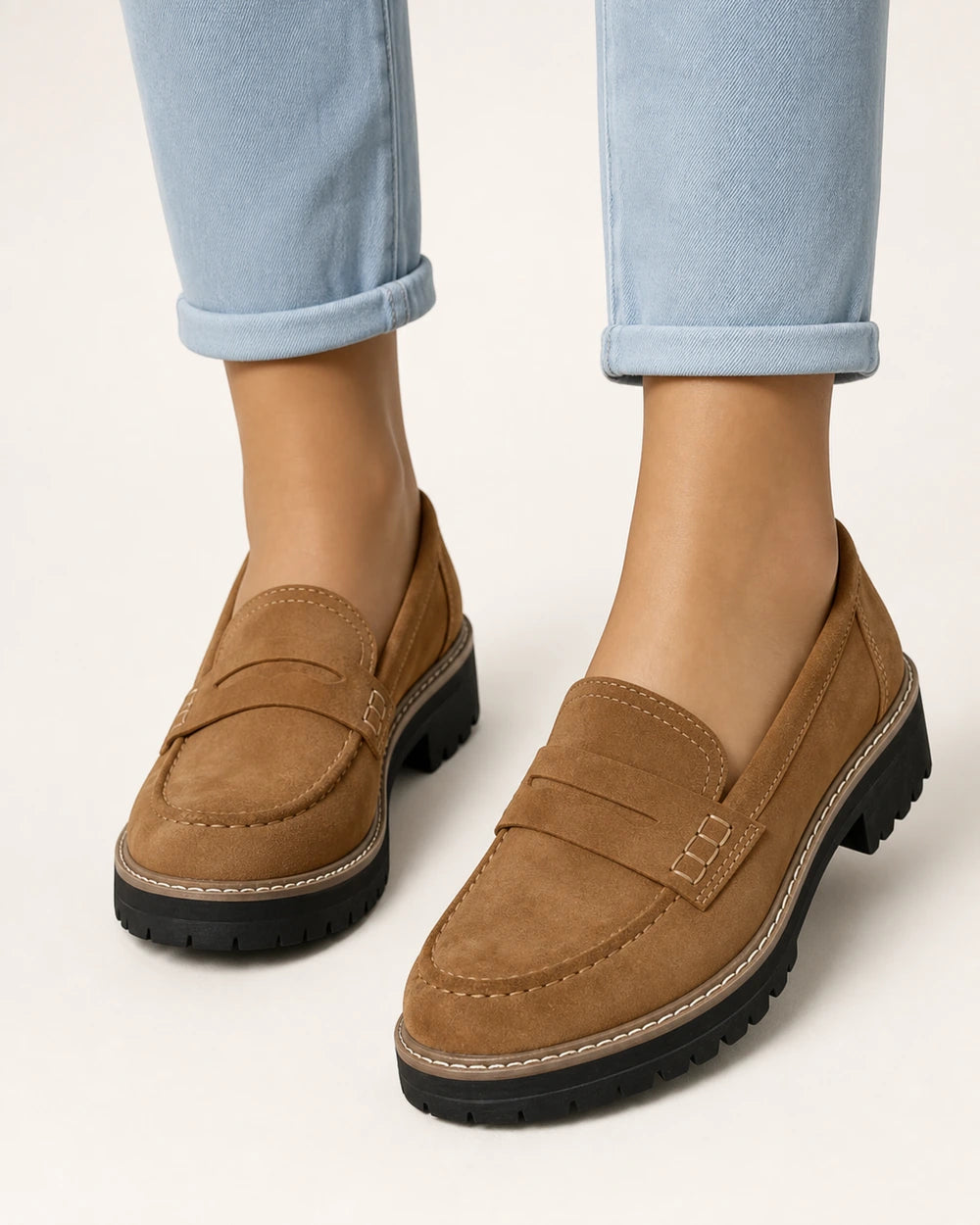 Loafers til kvinder med kraftig profilsål — Produktbillede 12