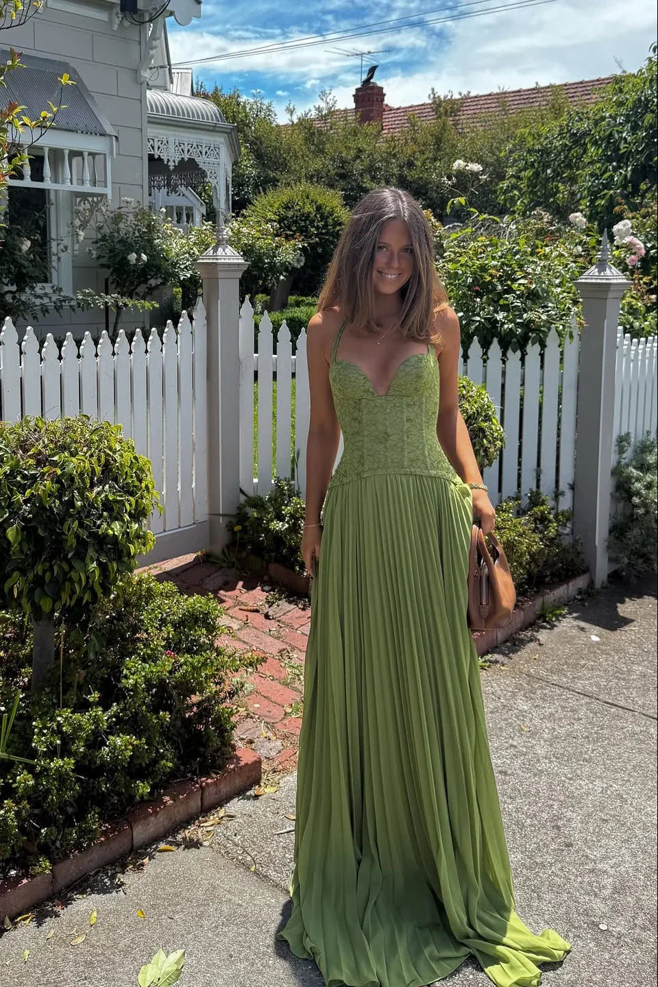 Cosima | Maxikjole Elegant Satin Enskuldret Cape Ærmeløs Aften