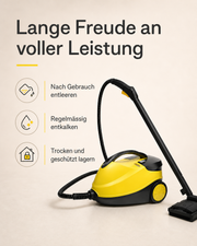 Vapora Pro Pflege Entleeren Entkalken und Lagern